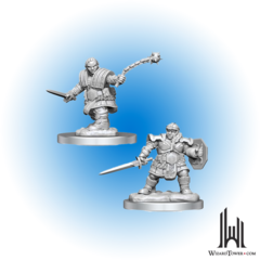 D&D Nolzur's Marvelous Miniatures: Dwarf Fighter Female